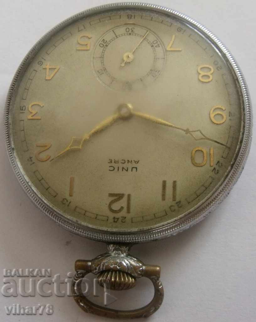 Auction  pocket-clock ancre-anker