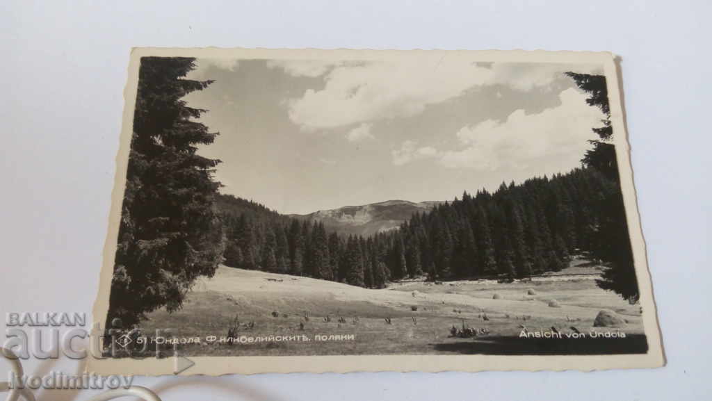 Postcard Yundola Phillipe Meadows 1939