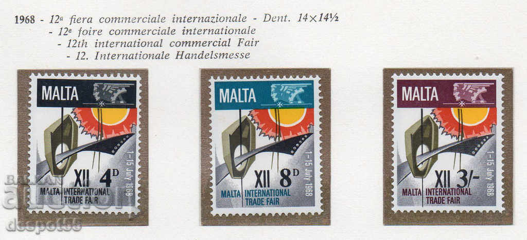 1968. Malta. Târgul internațional.