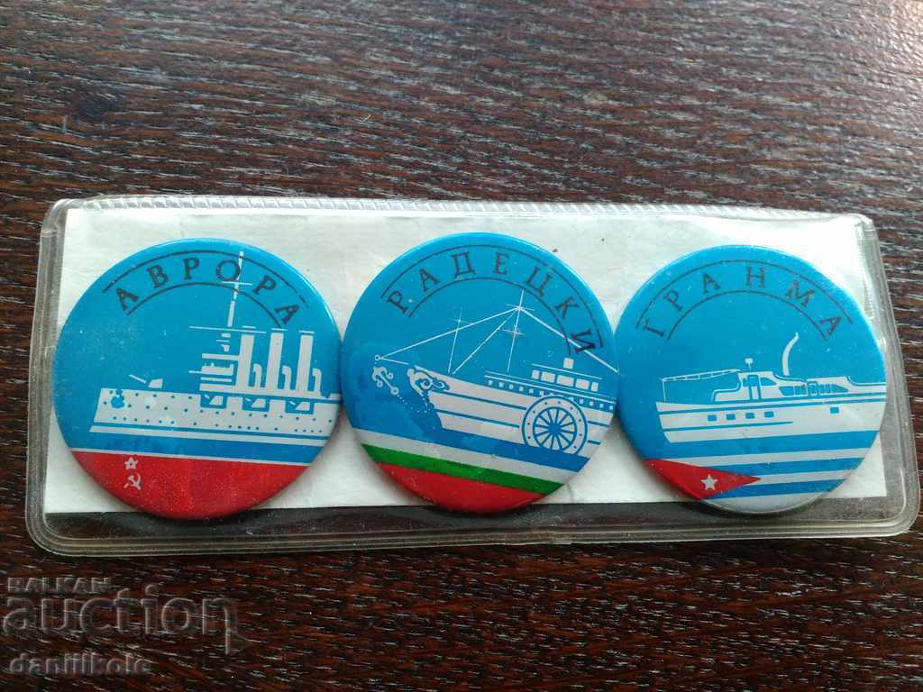 *$*Y*$* LOT 3 INSIGNE VECHI COLECȚIE - AVRORA RADEȚKI *$*Y*$* *$*Y*$* LOT 3 INSIGNE VECHI COLECȚIE - AVRORA RADEȚKI *$*Y*$*