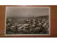Old card St. Vrach General view Paskov 1940г