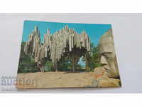 Postcard Helsinki Monument to Jean Sibelius