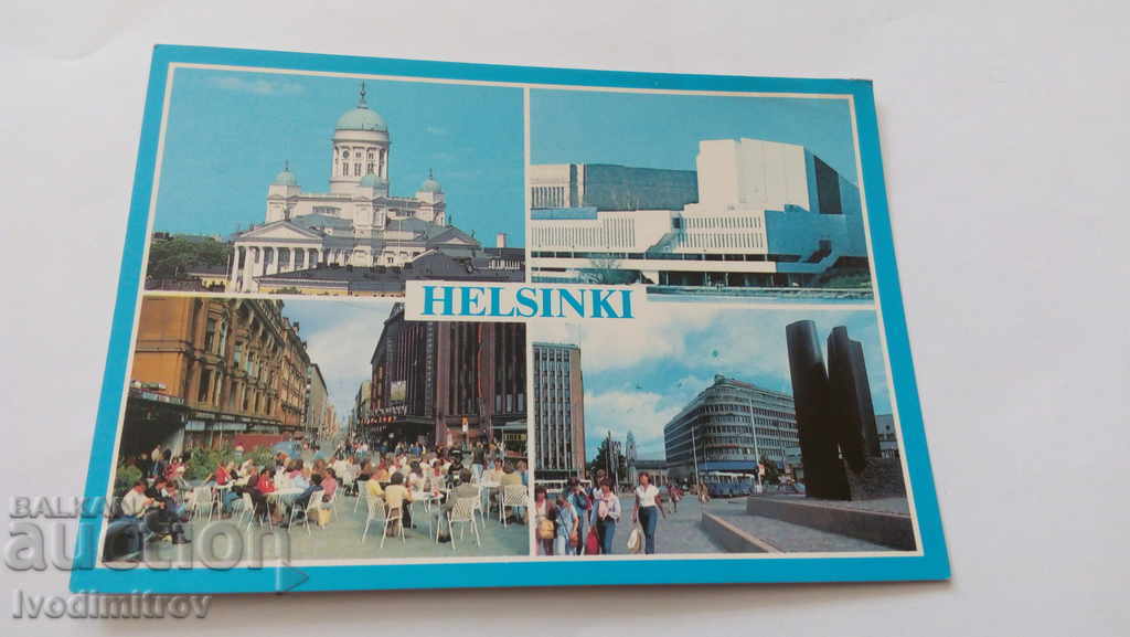 Carte poștală de la Helsinki