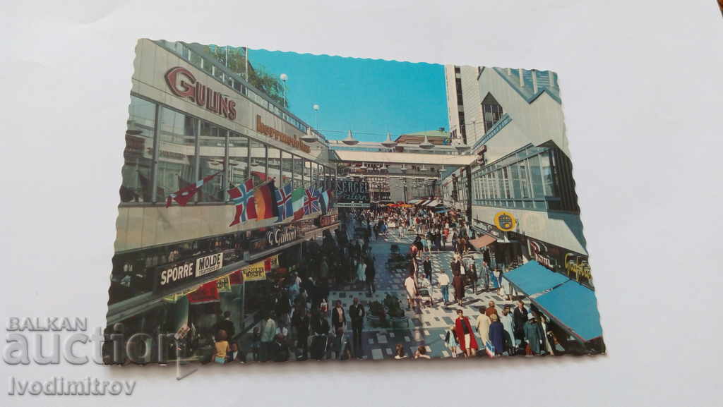 Καρτ ποστάλ της Στοκχόλμης Hotorgs-City. Sergelgatan