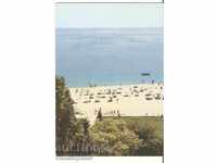 Καρτ ποστάλ Βουλγαρία Βάρνα Golden Sands Beach 13 *