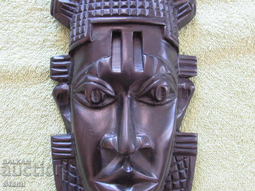 Auction African ebony mask - bigger Auction African ebony mask - bigger