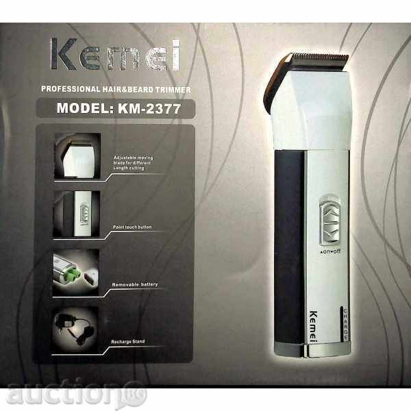 Auction Kemei KM-2377 Wireless Hair Trimmer - Wireless Auction Kemei KM-2377 Wireless Hair Trimmer - Wireless