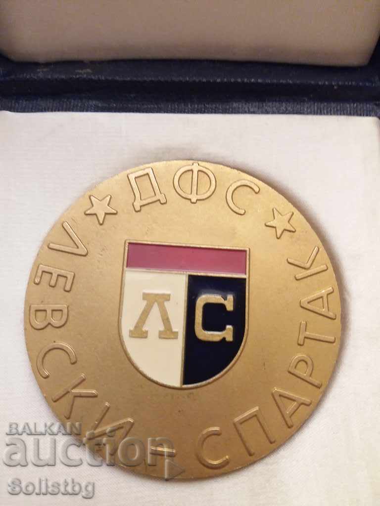 Плакет- почетен знак , Левски Спартак. - 5