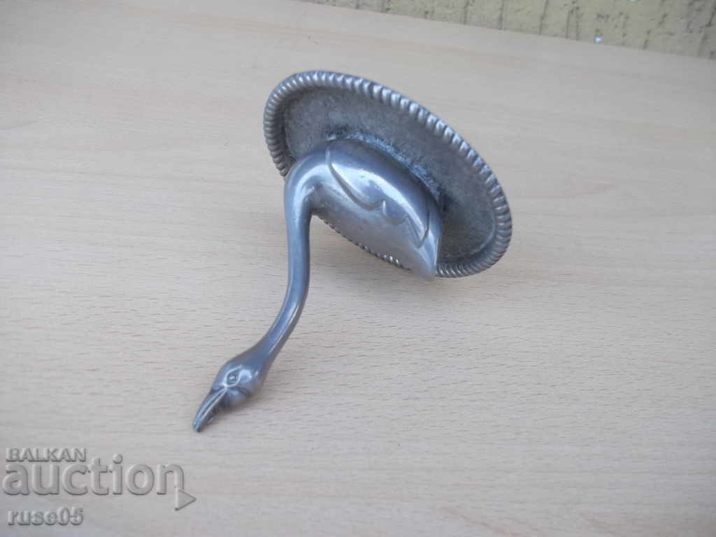 Auction Swan in a bronze saucer - 168,6 g Auction Swan in a bronze saucer - 168,6 g