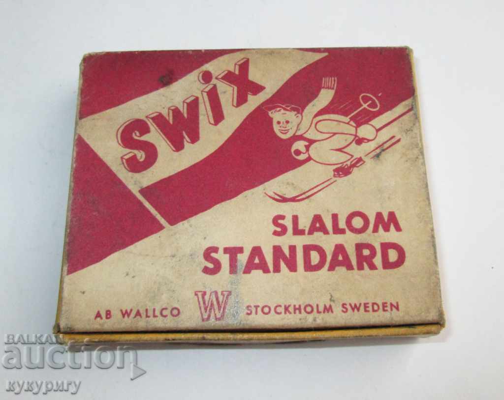 Συλλογή παλαιών σλάλομ κερί SWIX Σουηδία