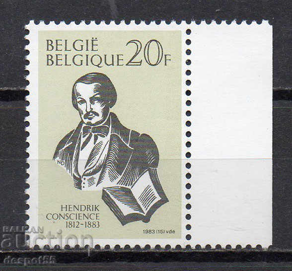 1983. Belgium. Hendrik Consian, a Belgian writer.