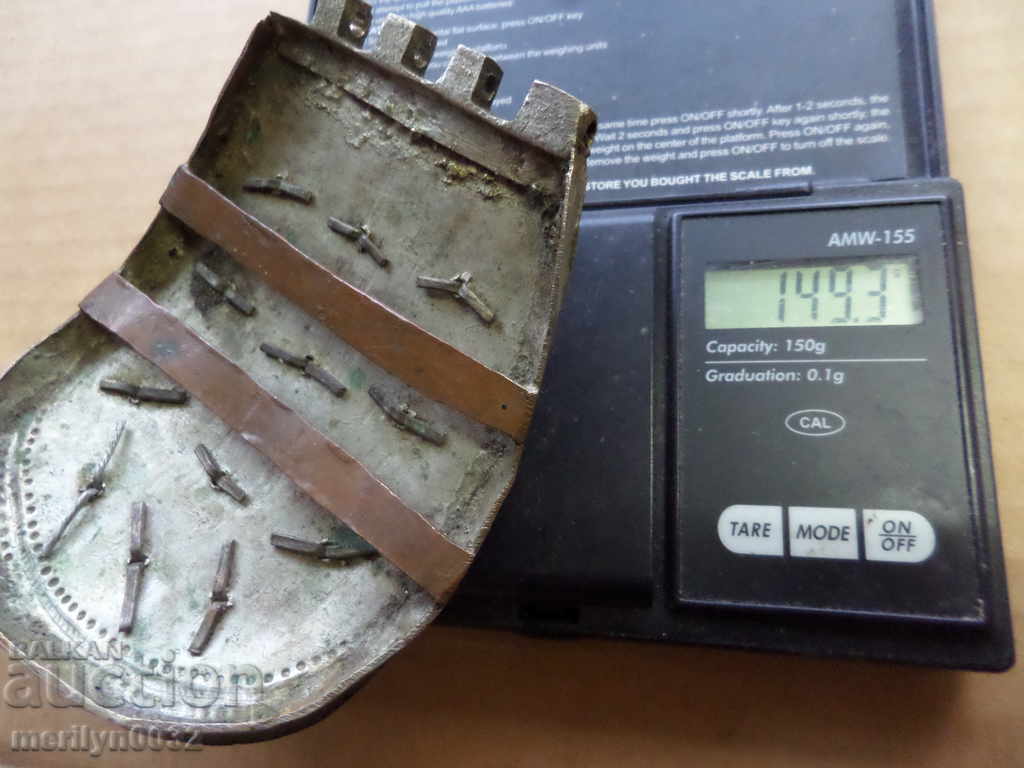 Renaissance PABLES LARGE silver buckle FILIGRAN - 7 Renaissance PABLES LARGE silver buckle FILIGRAN - 7