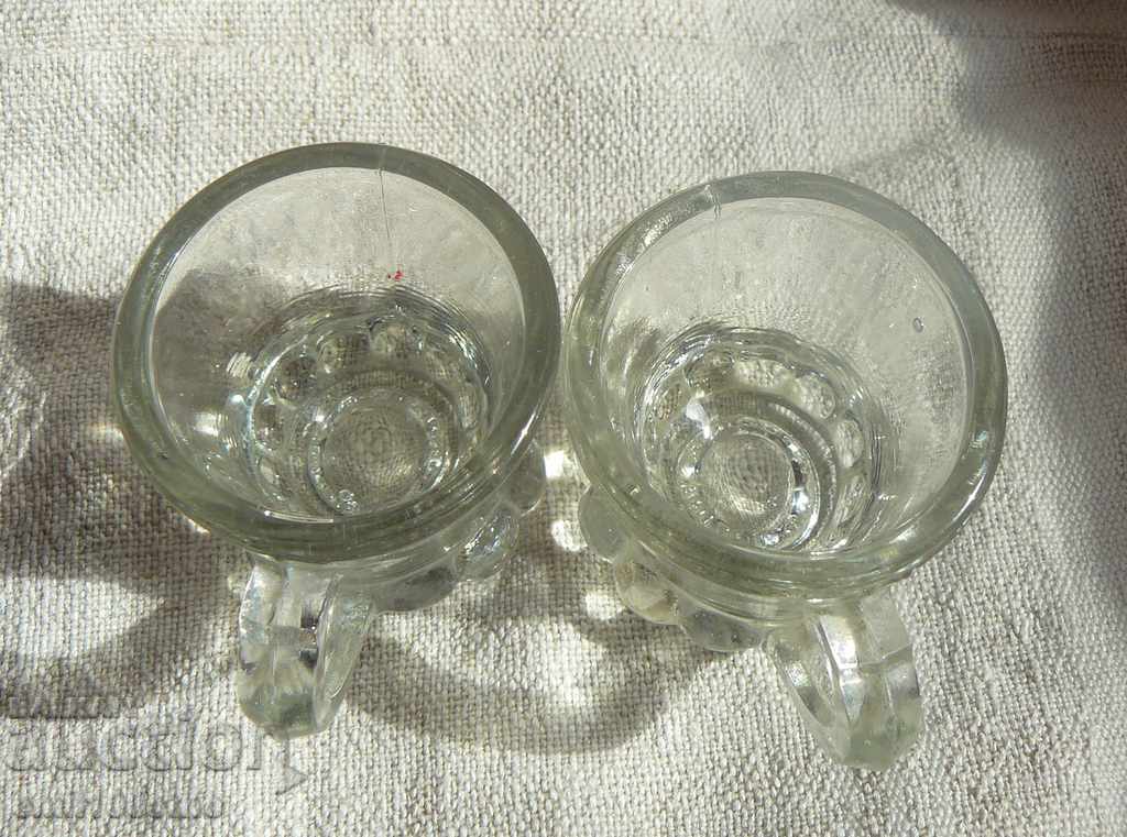 Cups; shots; Mini mugs 2 pcs. thick glass Argentina with price 3.00 BGN | € 1.53