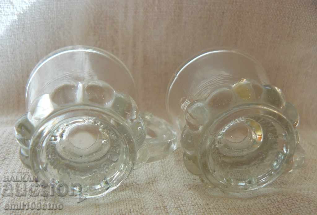 Delivery of Cups; shots; Mini mugs 2 pcs. thick glass Argentina