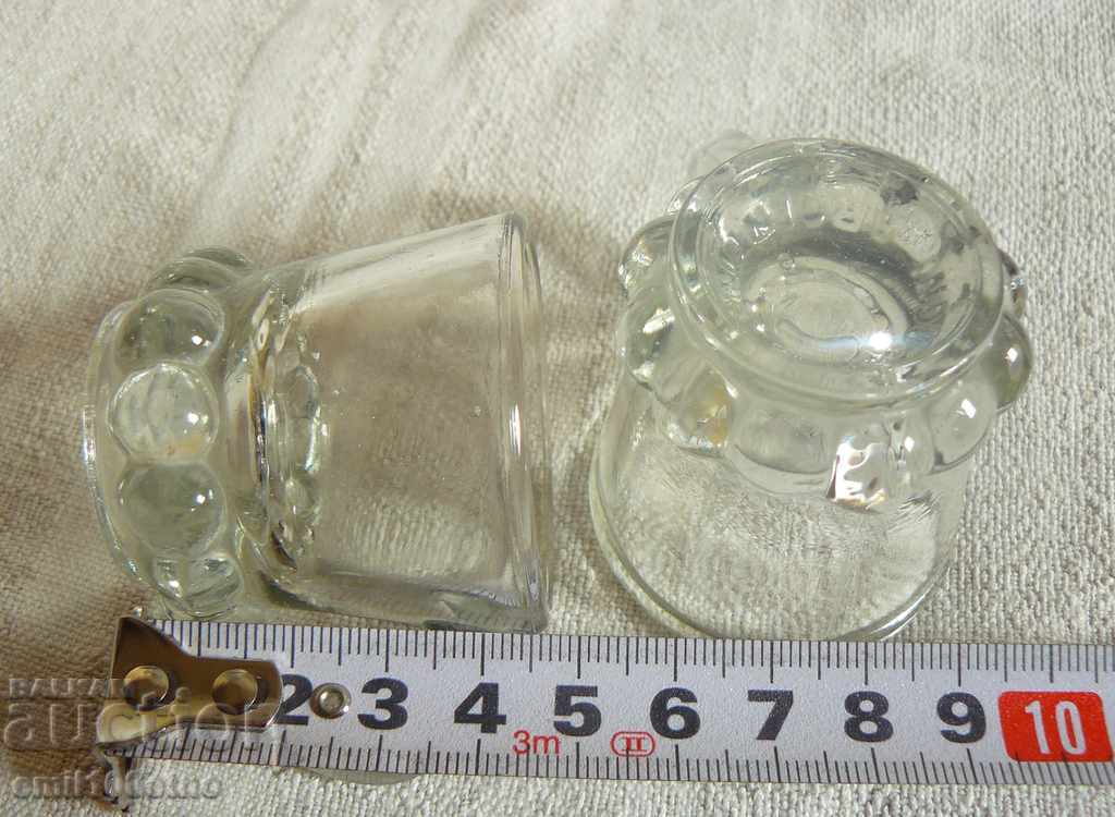 Cups; shots; Mini mugs 2 pcs. thick glass Argentina - 6