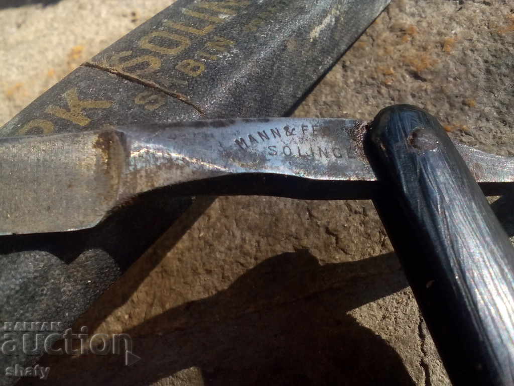Auction Old razor Solingen. Solingen. Auction Old razor Solingen. Solingen.