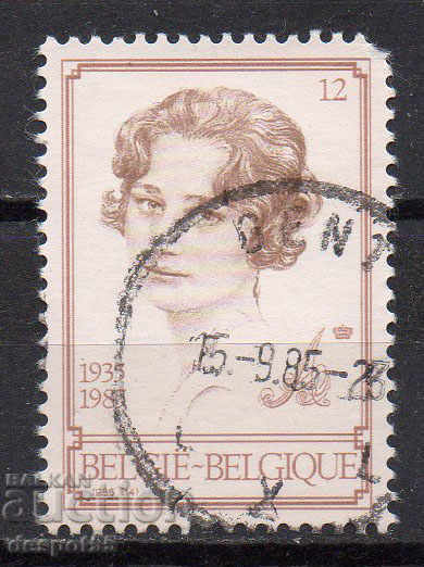 1985. Βέλγιο. Astrid της Σουηδίας - Βασίλισσα των Βέλγων.