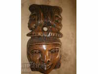 A massive African mask from Ghana