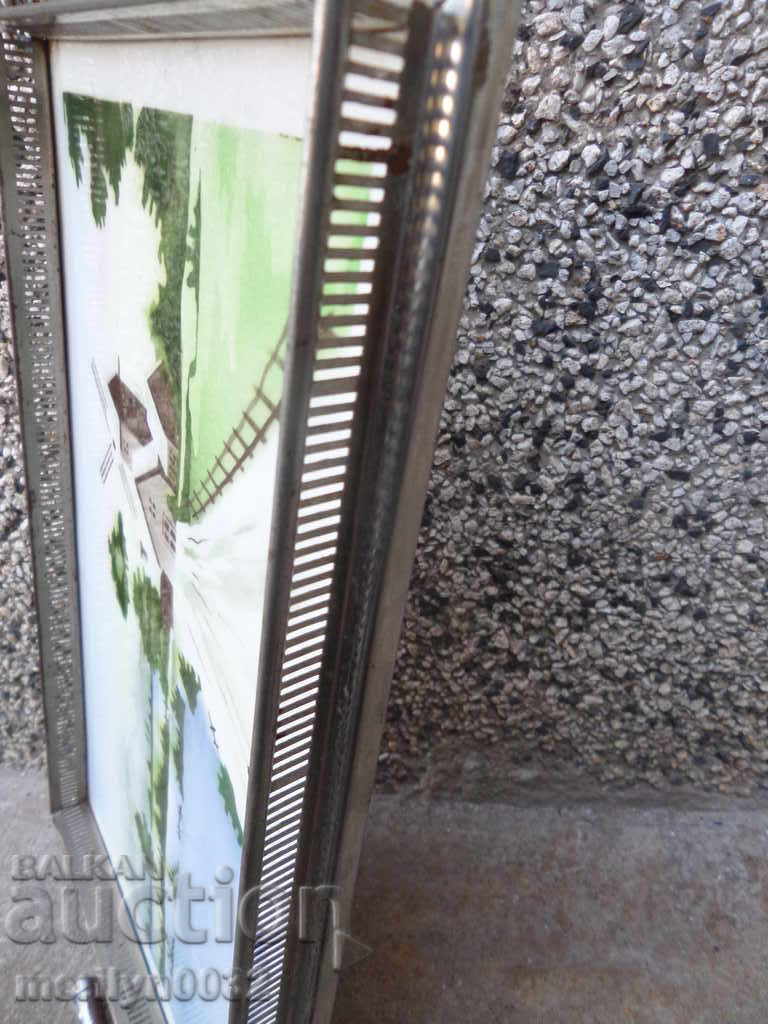 Old porcelain tray, casserole, service, porcelain - 6