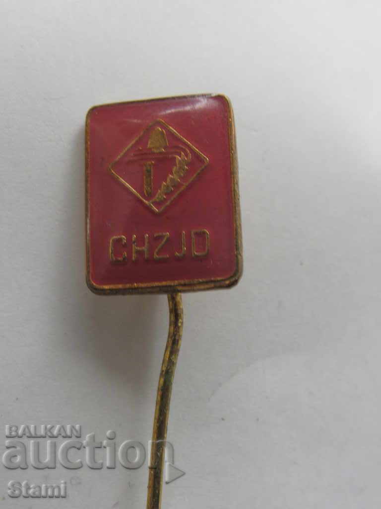 Значка: CHZJD с цена 3.50 лв. | € 1.79 Значка: CHZJD с цена 3.50 лв. | € 1.79