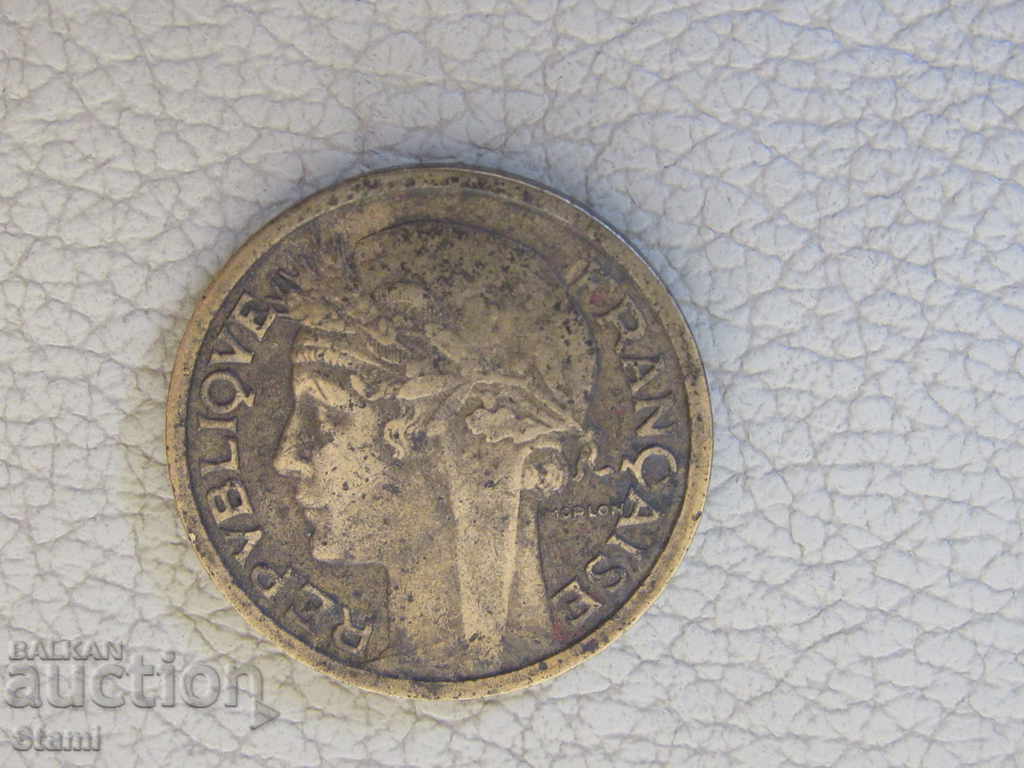 France, 2 francs, 1936, 601 m with price 2.90 BGN | € 1.48 France, 2 francs, 1936, 601 m with price 2.90 BGN | € 1.48