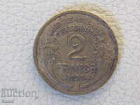 Franța 2 franci în 1936, 601 m