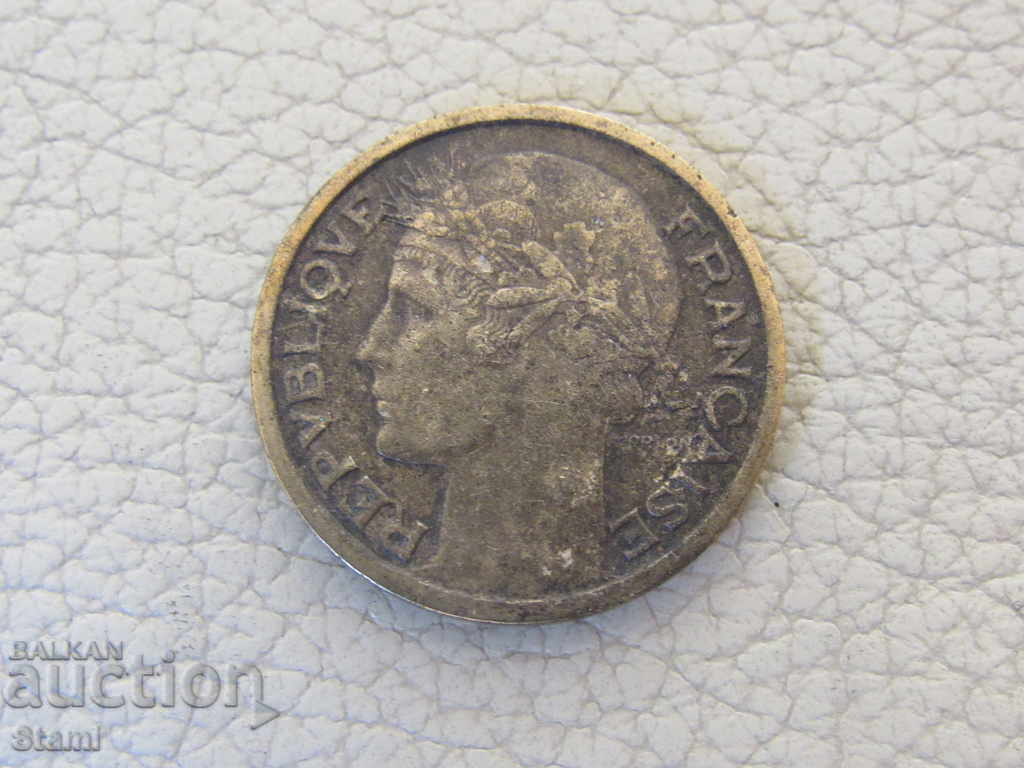 Delivery of France, 1 franc, 1937, 604 m