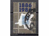 1986. Белгия. 100 г. от първата марка на Конго.