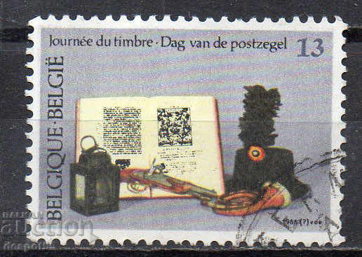 1986. Βέλγιο. Ημέρα σφραγίδα του ταχυδρομείου.