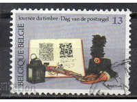 1986. Βέλγιο. Ημέρα σφραγίδα του ταχυδρομείου.
