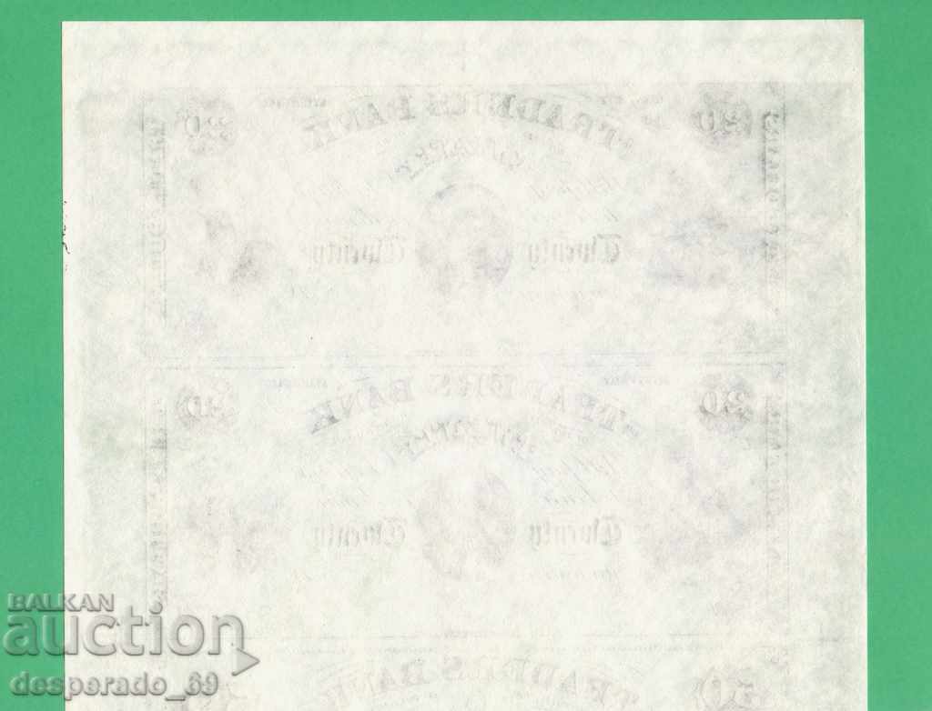 Auction (US $ 20 + 20 + 50 + 100 US dollars 1860's UNC • • • •) Auction (US $ 20 + 20 + 50 + 100 US dollars 1860's UNC • • • •)