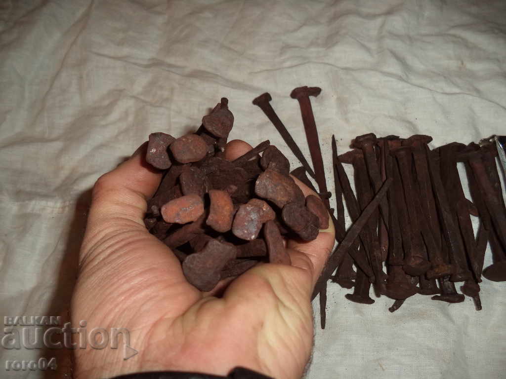 Livrarea mână OLD forjate UNGHII / UNGHII - 90 PCS