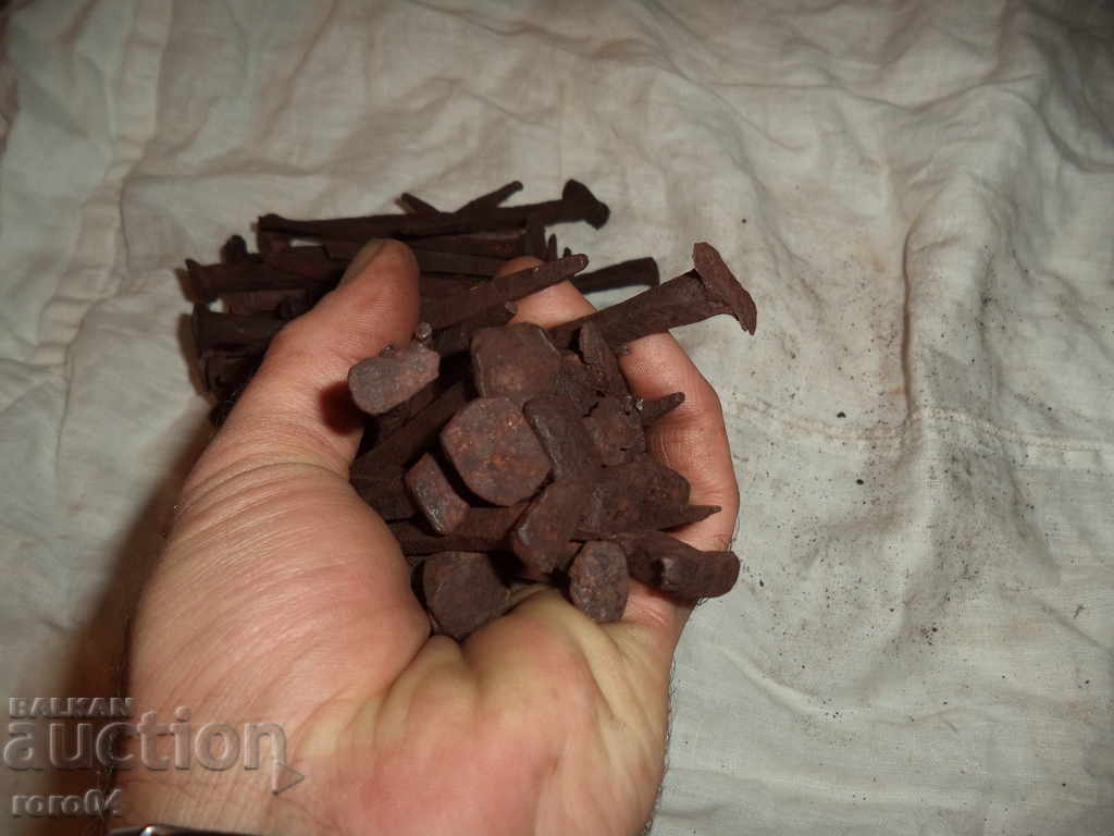 mână OLD forjate UNGHII / UNGHII - 90 PCS - 6