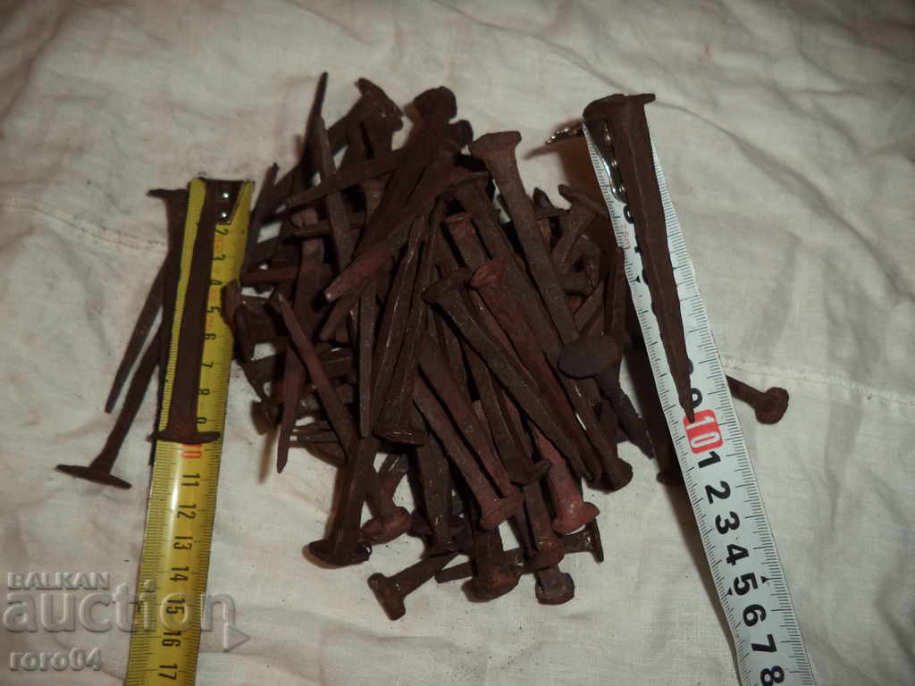 mână OLD forjate UNGHII / UNGHII - 90 PCS - 7