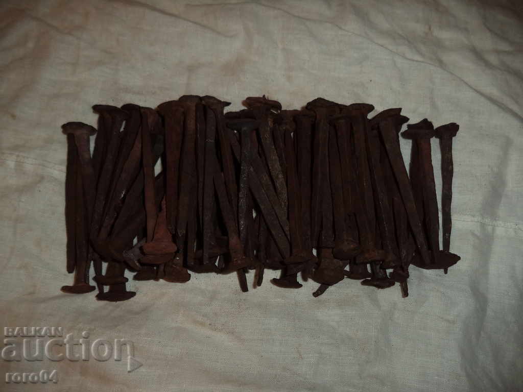 mână OLD forjate UNGHII / UNGHII - 90 PCS