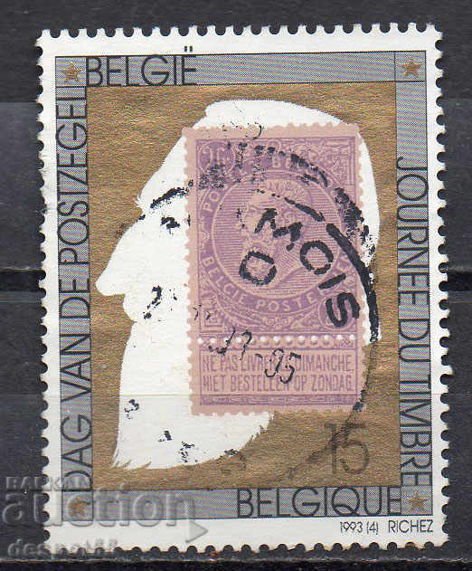 1993. Βέλγιο. Ημέρα σφραγίδα του ταχυδρομείου.