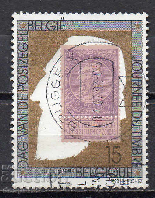1993. Βέλγιο. Ημέρα σφραγίδα του ταχυδρομείου.