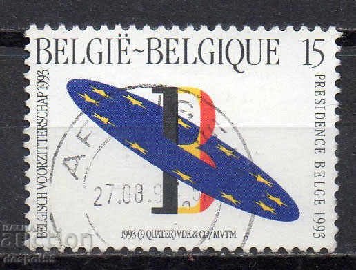 1993. Белгия. Белгийско председателство на ЕС.