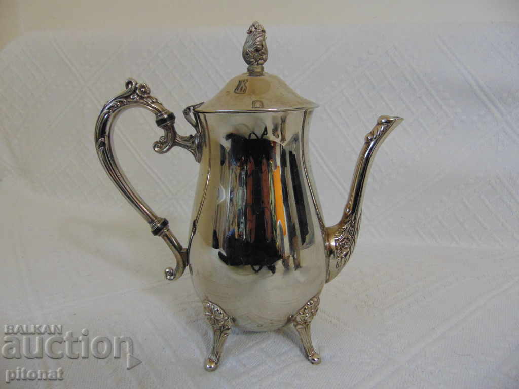 Exquisite metal service for tea, coffee - 5