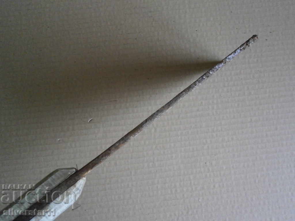 Auction A hand forged ax, a pole, a chopper, a wrought iron, a primitive Auction A hand forged ax, a pole, a chopper, a wrought iron, a primitive