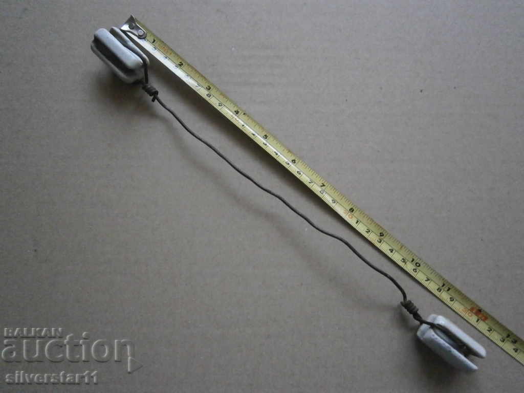 Old Porcelain Antenna Insulators Lot - 6 Old Porcelain Antenna Insulators Lot - 6