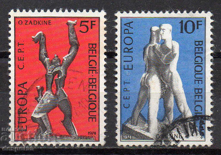 1974. Belgium. Europe - Sculptures.