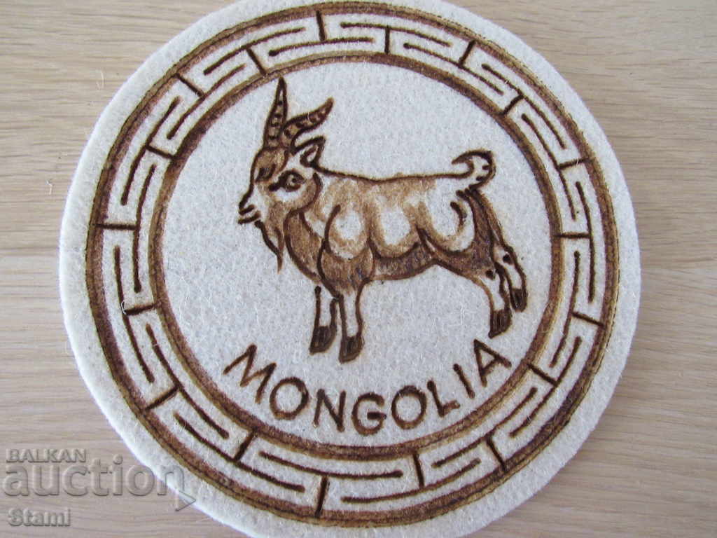 Аукцион Сет от две декорации от филц, Монголия Аукцион Сет от две декорации от филц, Монголия