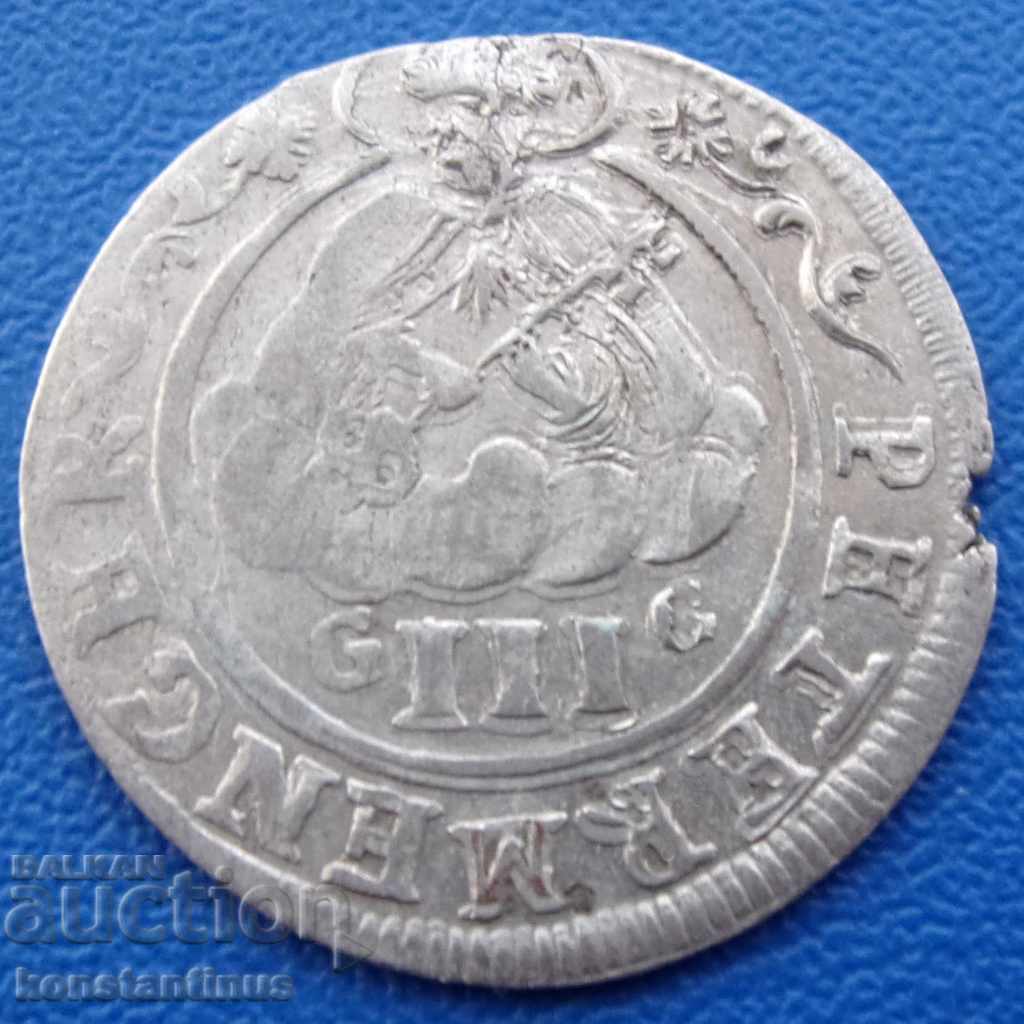 Трир Йохан Хуго Орсбек  3 Албус 1708 Rare с цена € 28.12 | 55.00 лв.