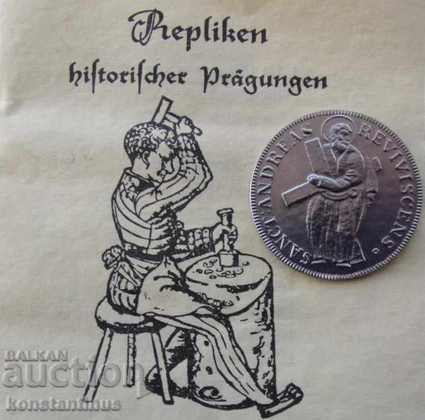 Аукцион Германия 1/3 Талер 1699 UNC