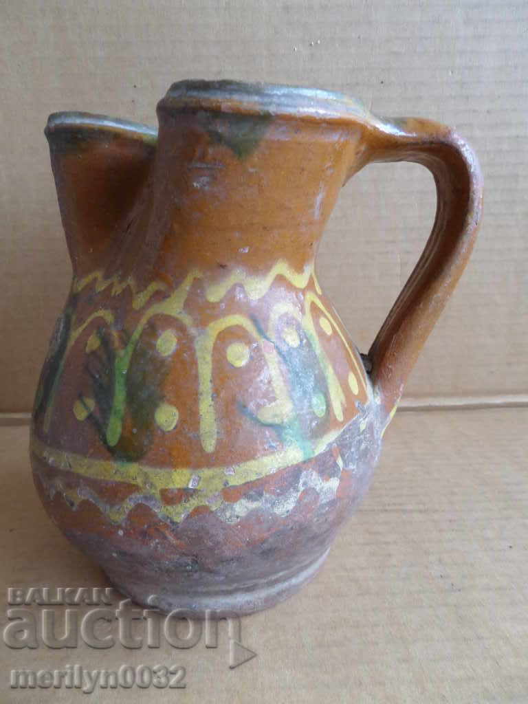 Old ceramic jug, vase, ceramic, pitcher, jar