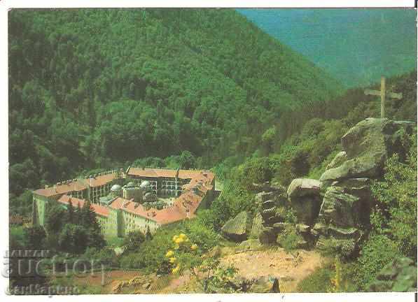 Manastirea Rila Bulgaria carte poștală 37 *