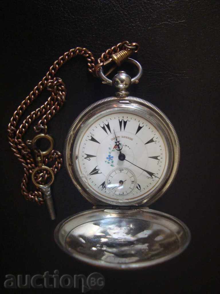 Τούρκος - Οθωμανική ρολόι τσέπης - DENT ΛΟΝΔΙΝΟ .SREBRO