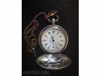 ceas de buzunar otoman - - turc DENT LONDON .SREBRO