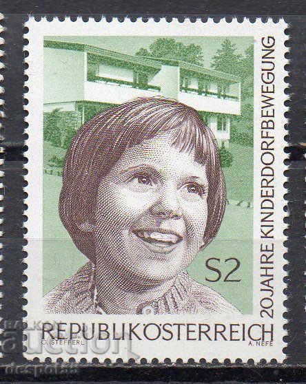 1969. Austria. 20 years of the Kinderdorf movement in Austria.